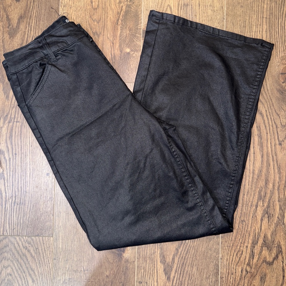 Oat New York Black Wide Leg Pants